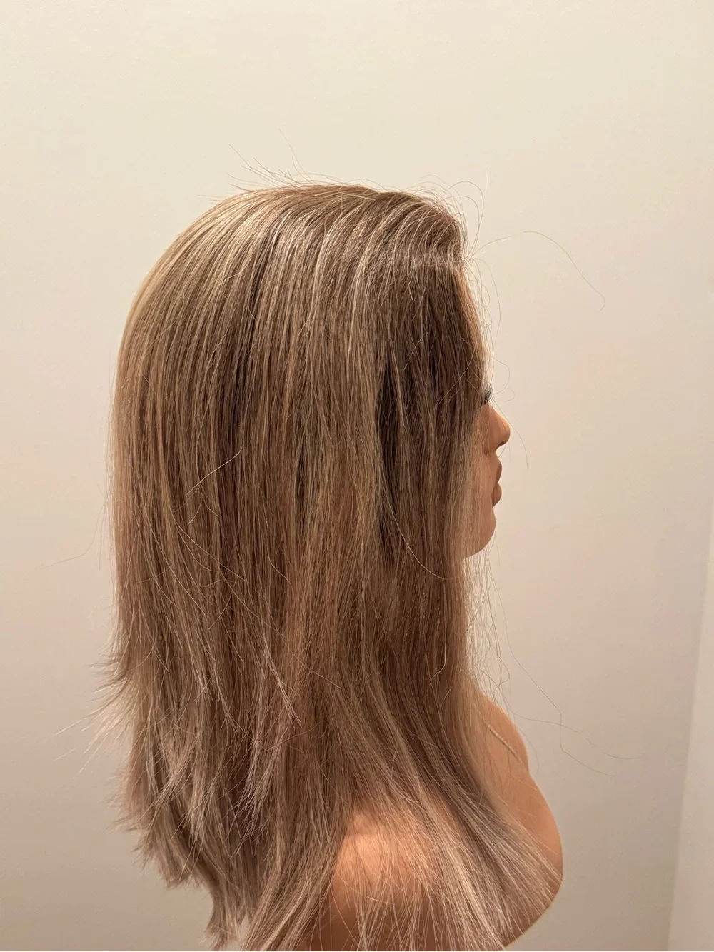 Luxury 16” Human Hair Jewish Wig / Sheitel | 13x4 Lace Front